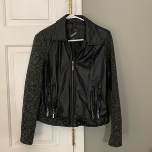 Faux Leather Jacket